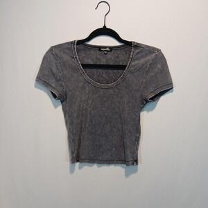 Sugarkiss S crop grunge ribbed goth emo fairy 90s y2k alternative industrial